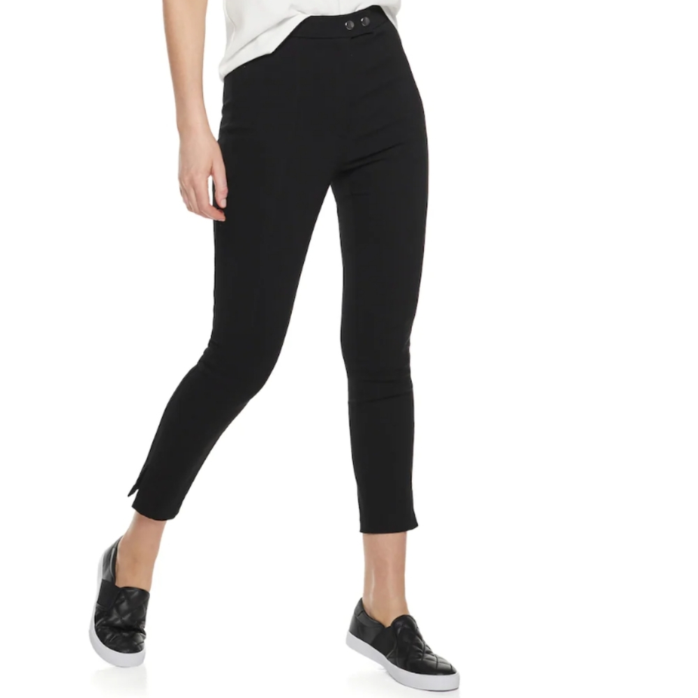 Nine West Moto 3/4 Dress Pants